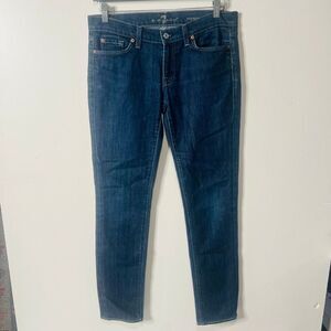 7 For All Mankind Roxanne Ankle Jeans Sz 30